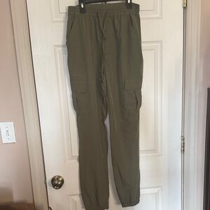 Love Tree Olive Green Cargo Joggers